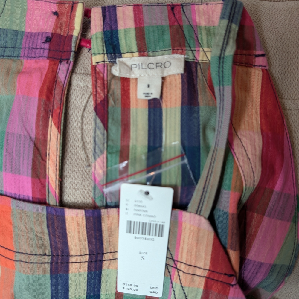 Pircro Anthropologie Pink Combo Dress - Picture 10 of 13